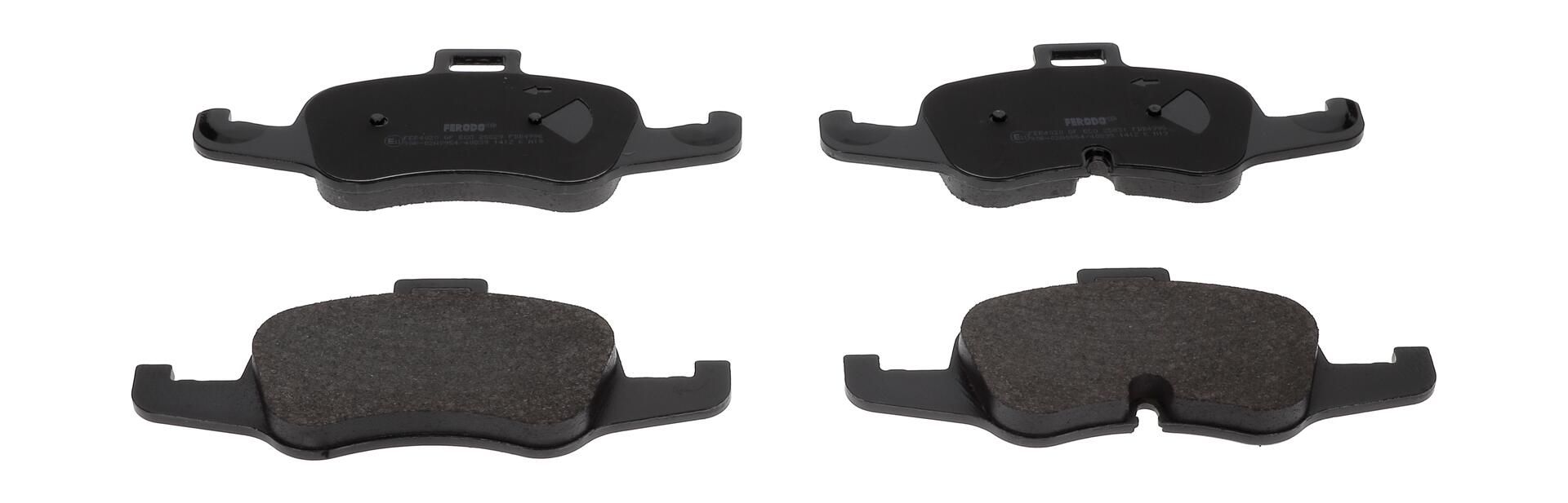 Bremsbelagsatz, Scheibenbremse