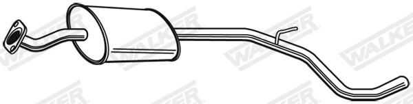 Mittelschalldämpfer