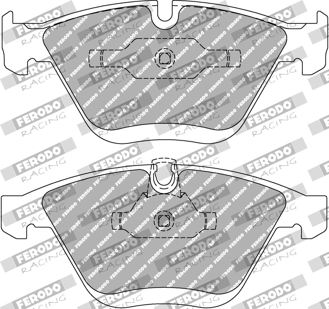 Bremsbelagsatz, Scheibenbremse