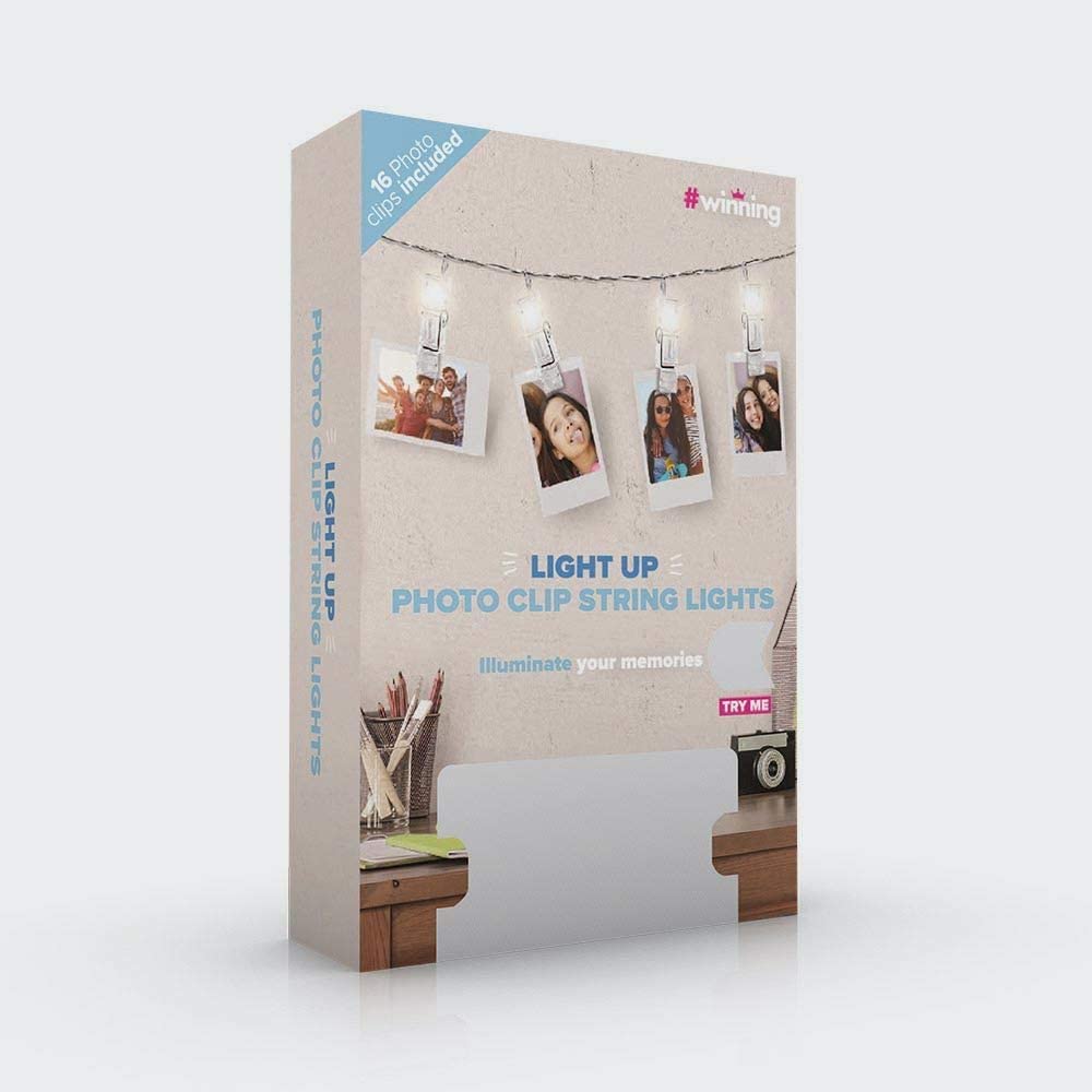 Winning LED Photo Clip String Lights Foto Clip Lichterkette