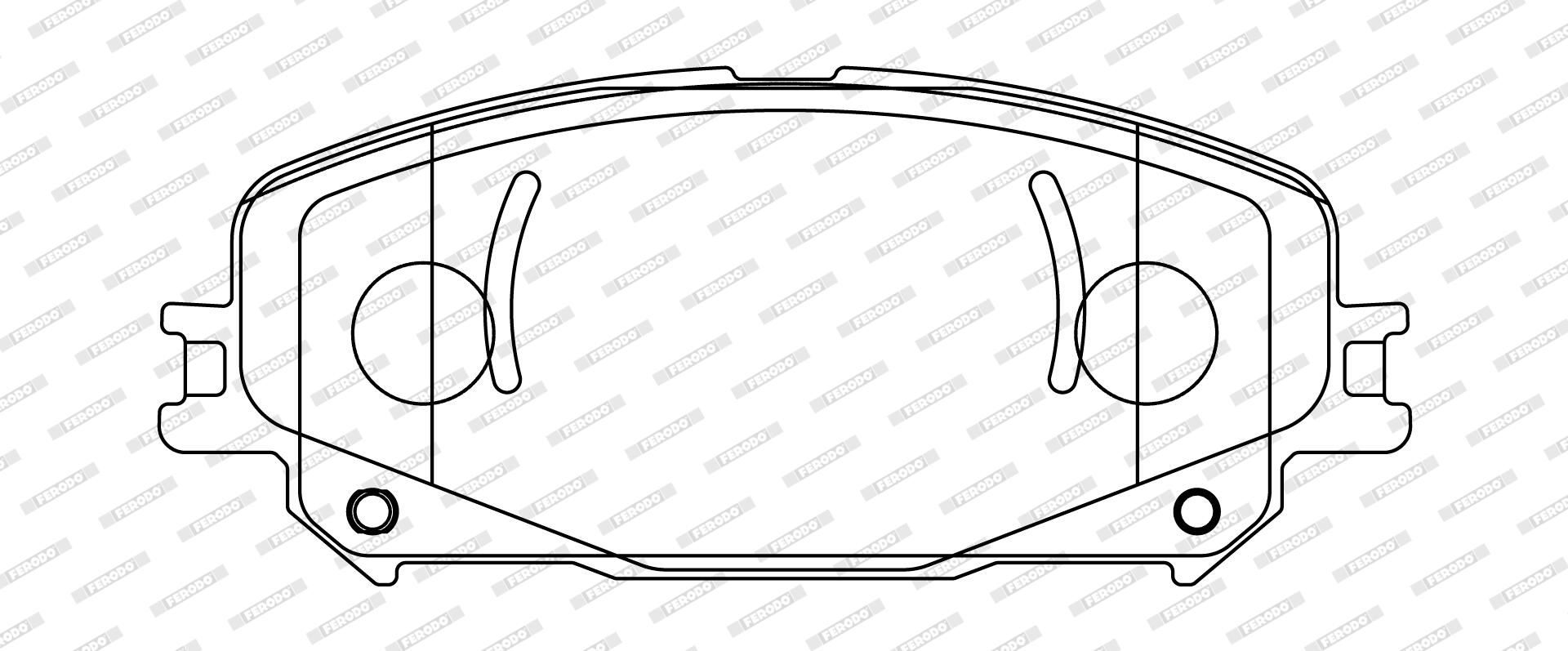 Bremsbelagsatz, Scheibenbremse