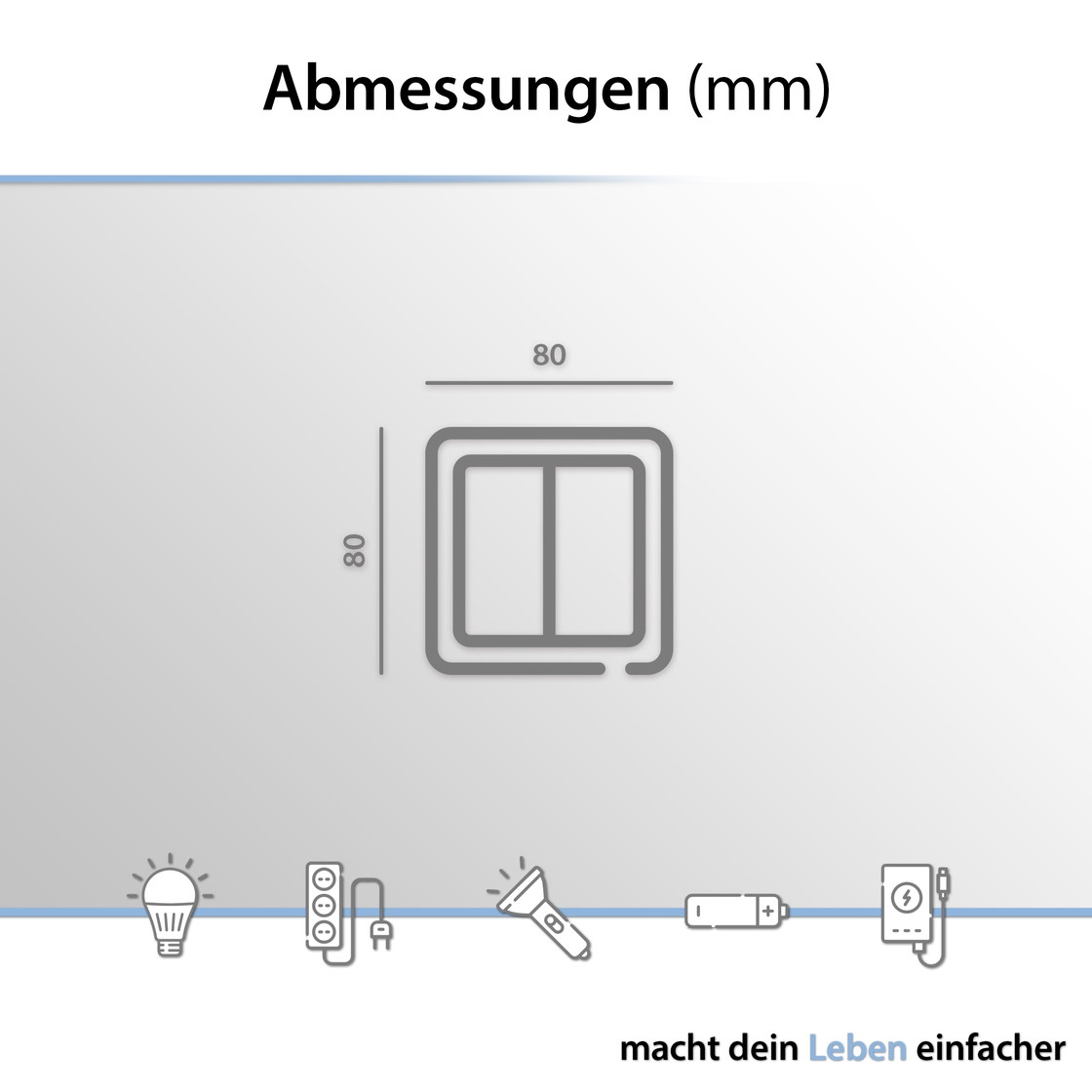 Arcas CLASSIC Serienschalter mit 2 Wippen Modell W13-O210Y