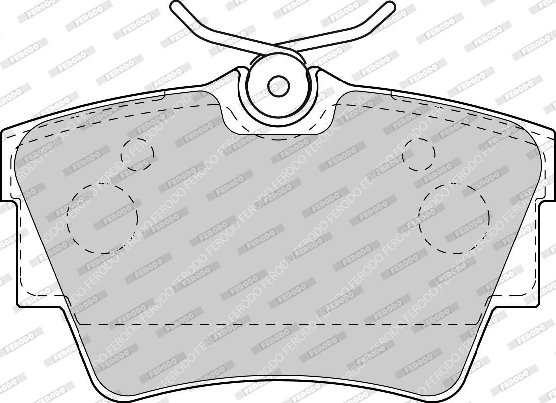 Bremsbelagsatz, Scheibenbremse