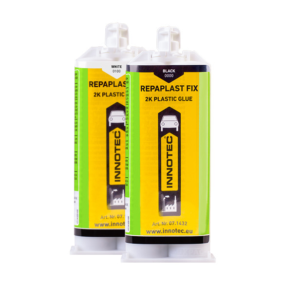 Innotec Repaplast Fix schwarz 2K PU Klebstoff 50 ml