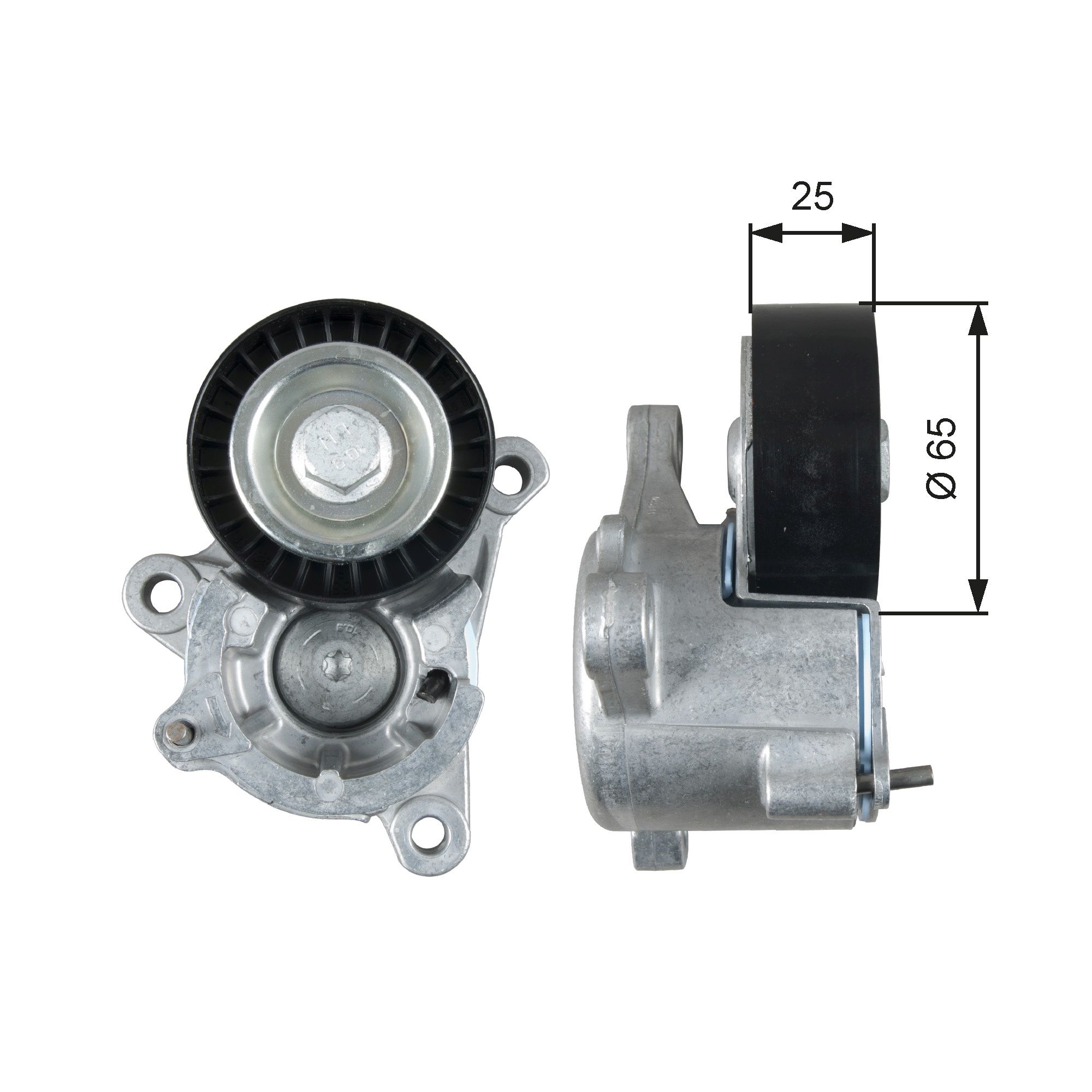 Riemenspanner, Keilrippenriemen