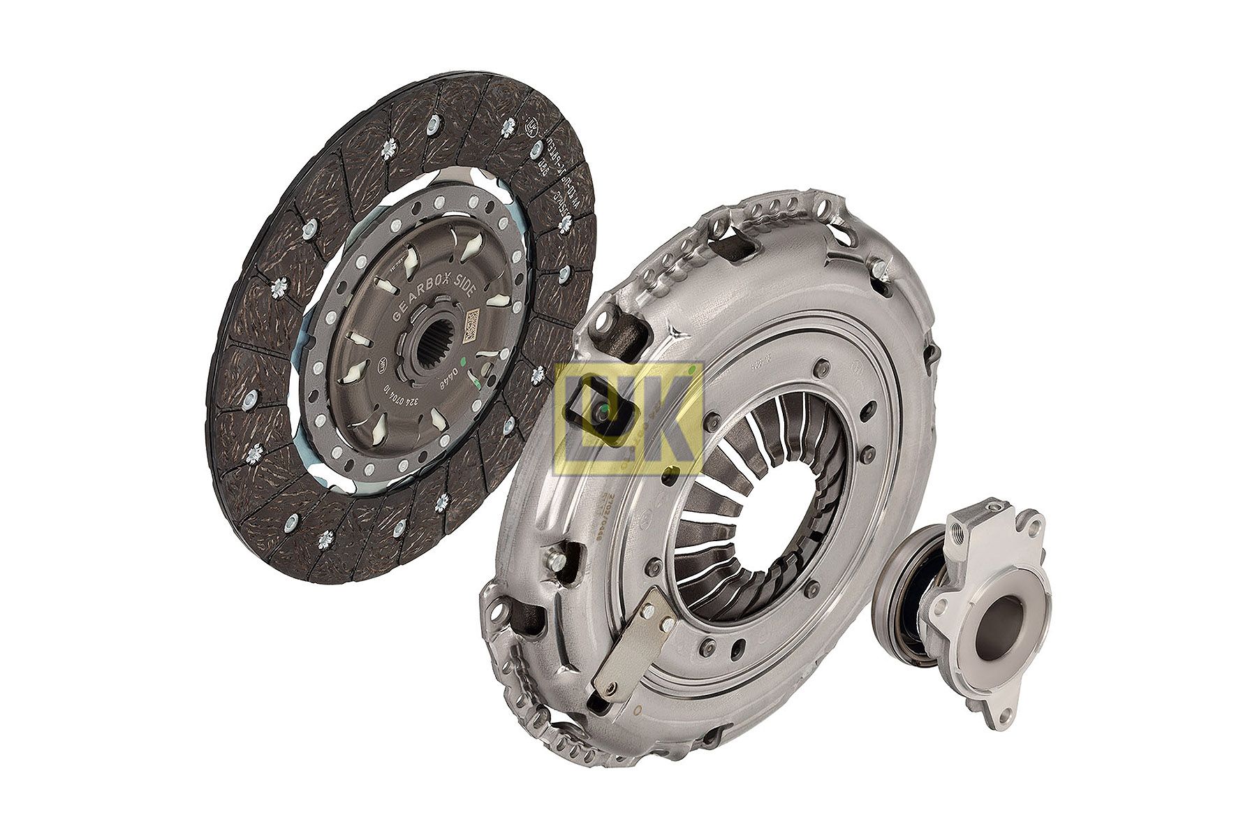 Selbsteinstellender Kupplungssatz (240mm) passt zu: FIAT SEDICI; SUZUKI SX4, SX4 S-CROSS, VITARA 1.6D/2.0D 06.06-