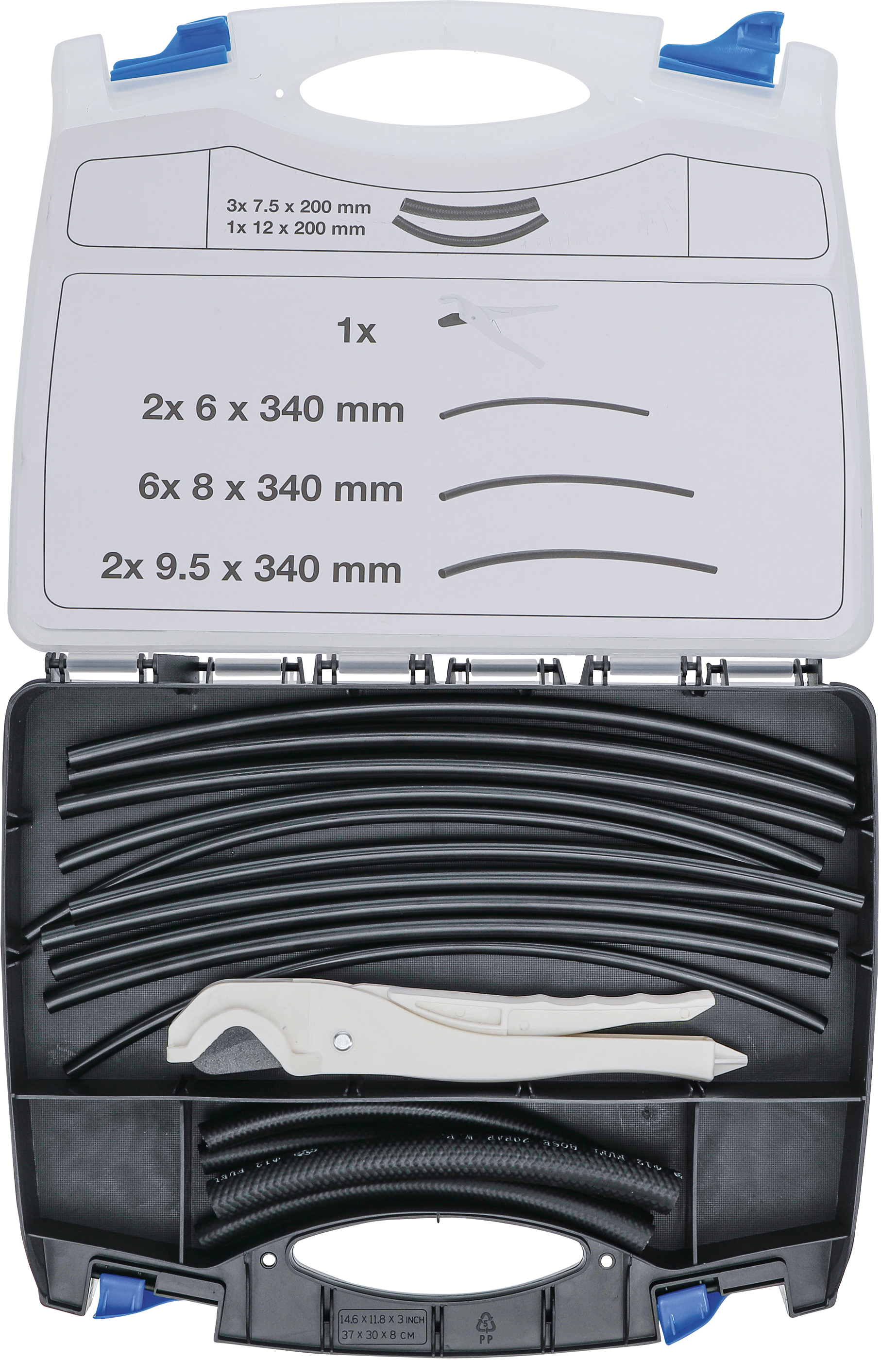 BGS Kunststoffrohr- & Kupplungs-Sortiment | 95-tlg.