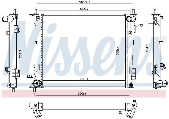 Kühler, Motorkühlung