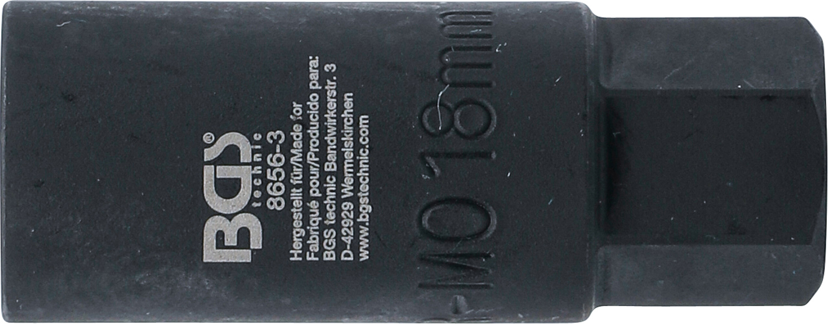 BGS Felgenschloss-Demontageeinsatz | Ø 18,3 x 16,4 mm