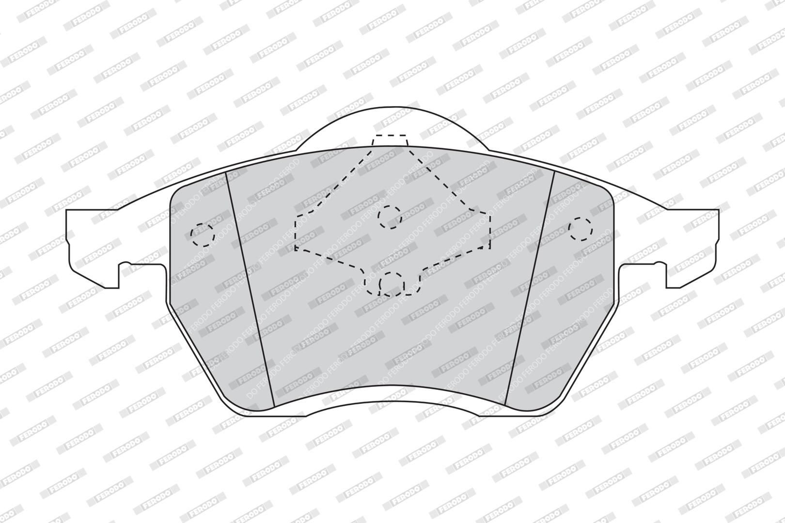 Bremsbelagsatz, Scheibenbremse