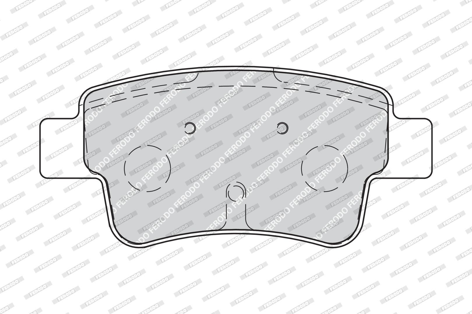Bremsbelagsatz, Scheibenbremse