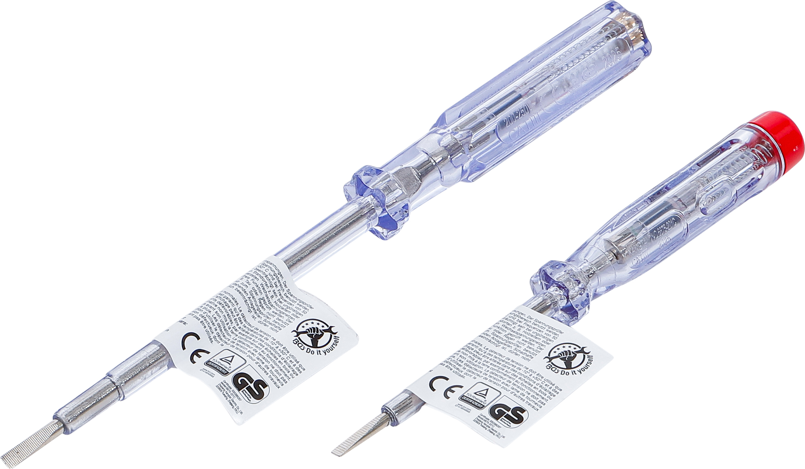 BGS Spannungsprüfer | 120 - 250 V | 140 / 190 mm | 2-tlg.