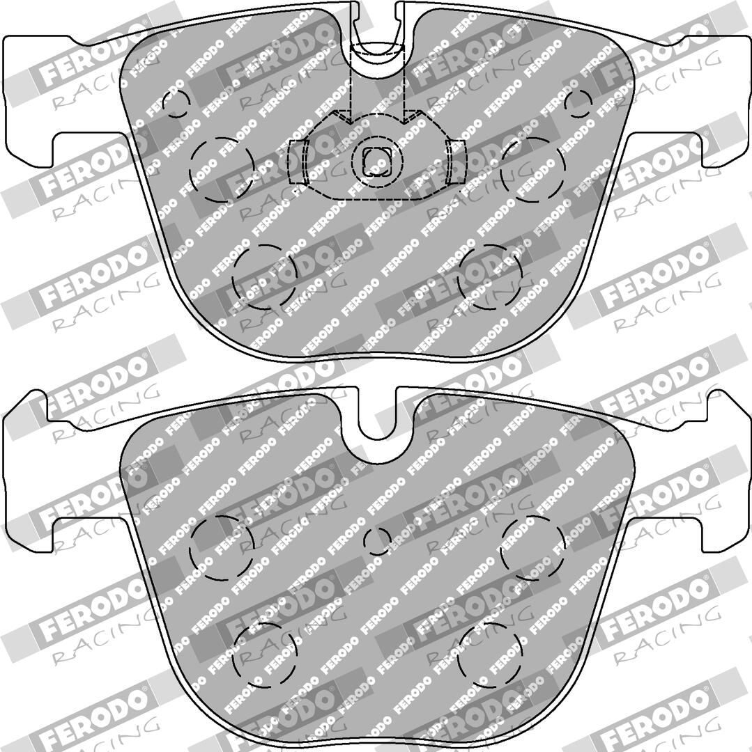 Bremsbelagsatz, Scheibenbremse