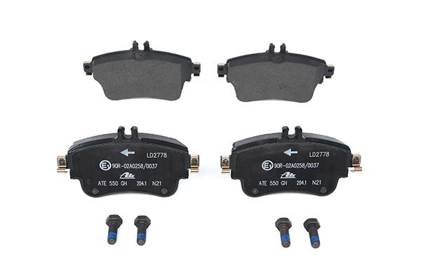 Bremsbelagsatz, Scheibenbremse