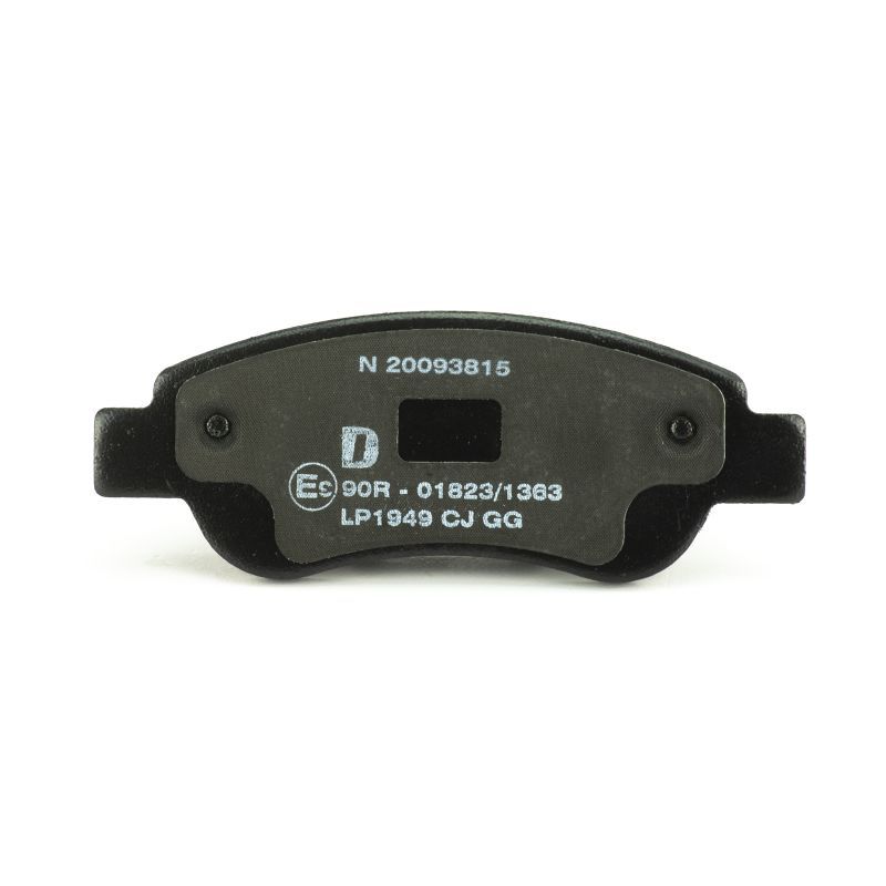 Bremsbelagsatz, Scheibenbremse