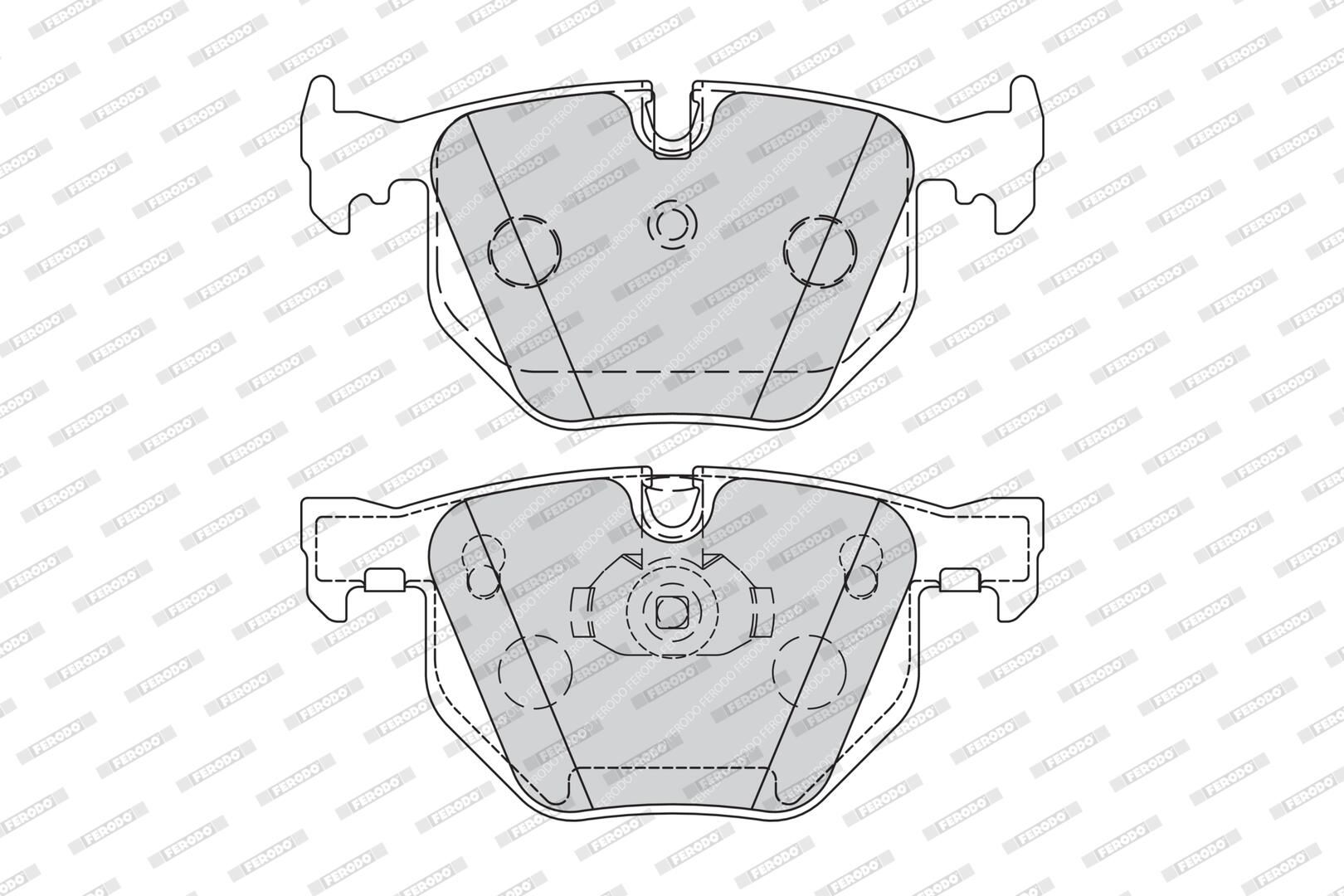 Bremsbelagsatz, Scheibenbremse