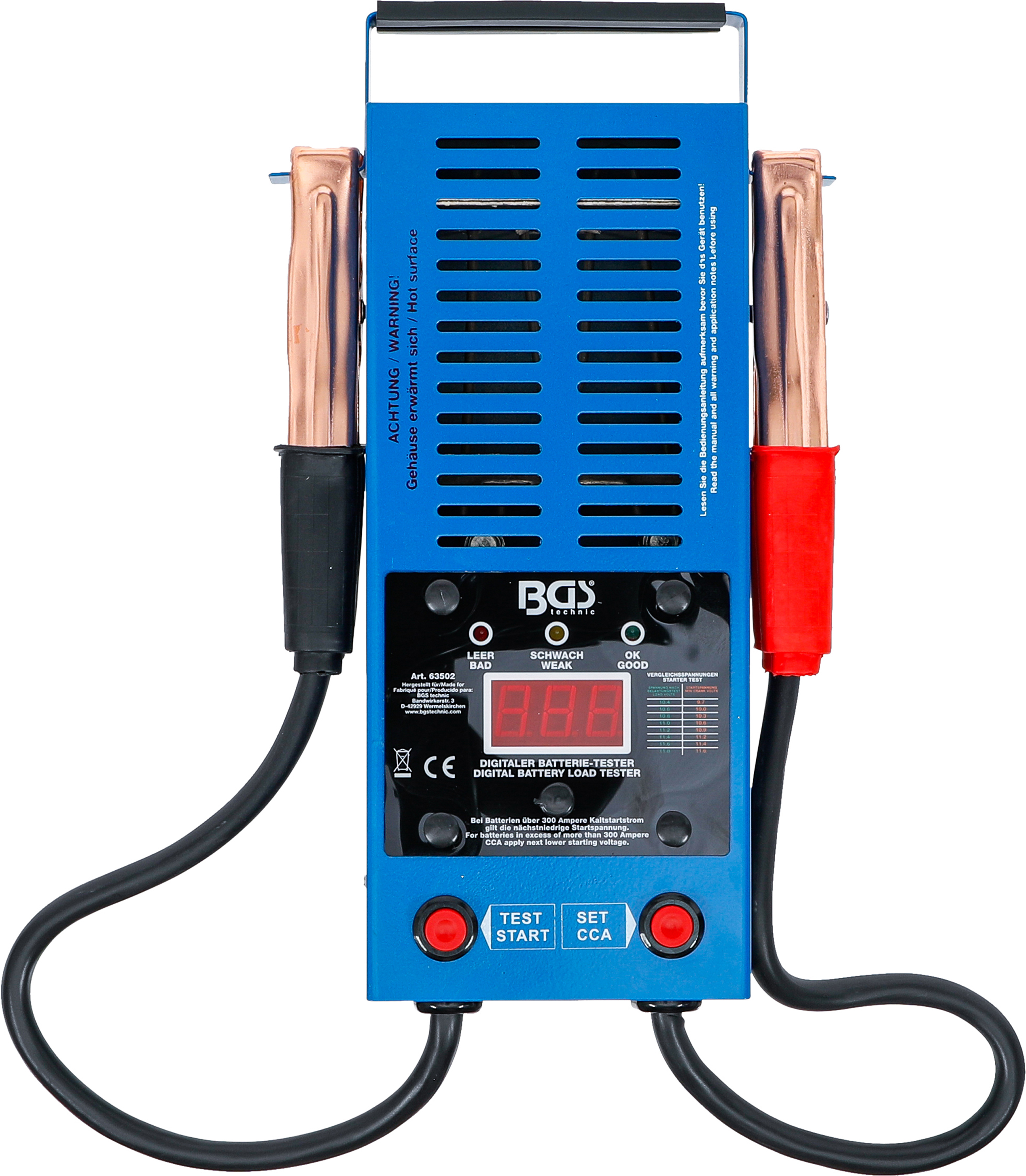 BGS Digitaler Batterie-Tester
