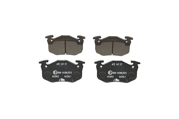 Bremsbelagsatz, Scheibenbremse