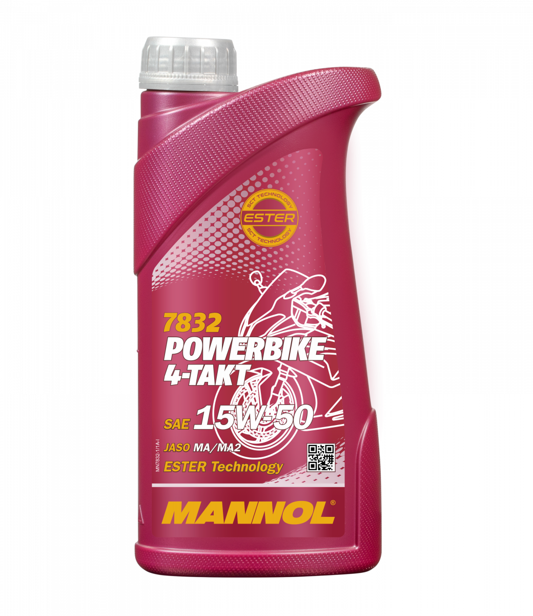 15W-50 Mannol 7832 Powerbike 4-Takt Motoröl Motorrad 1 Liter