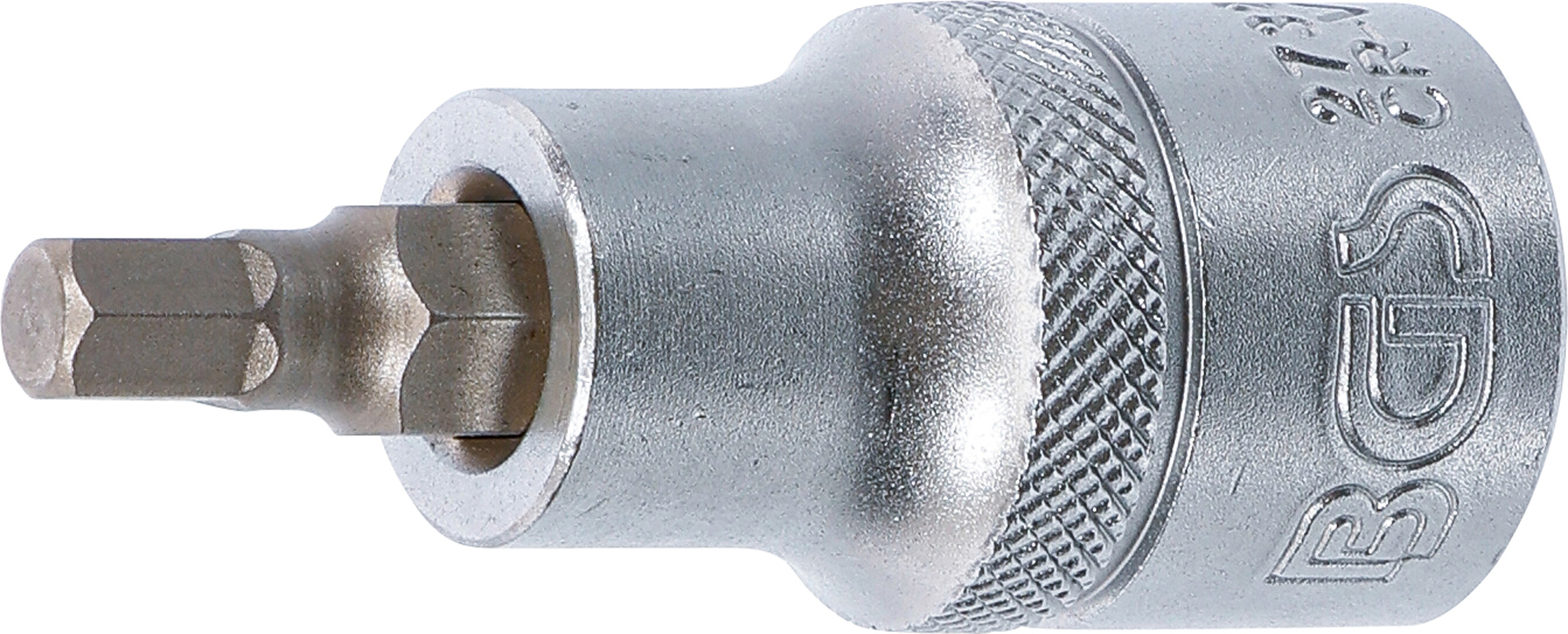 BGS Bit-Einsatz | Länge 55 mm | Antrieb Innenvierkant 12,5 mm (1/2") | Innensechskant 7/32"