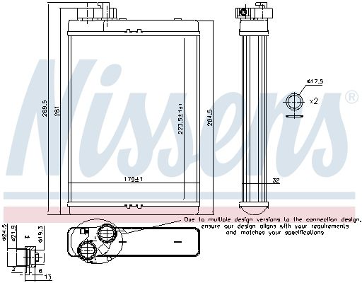 Wärmetauscher, Innenraumheizung
