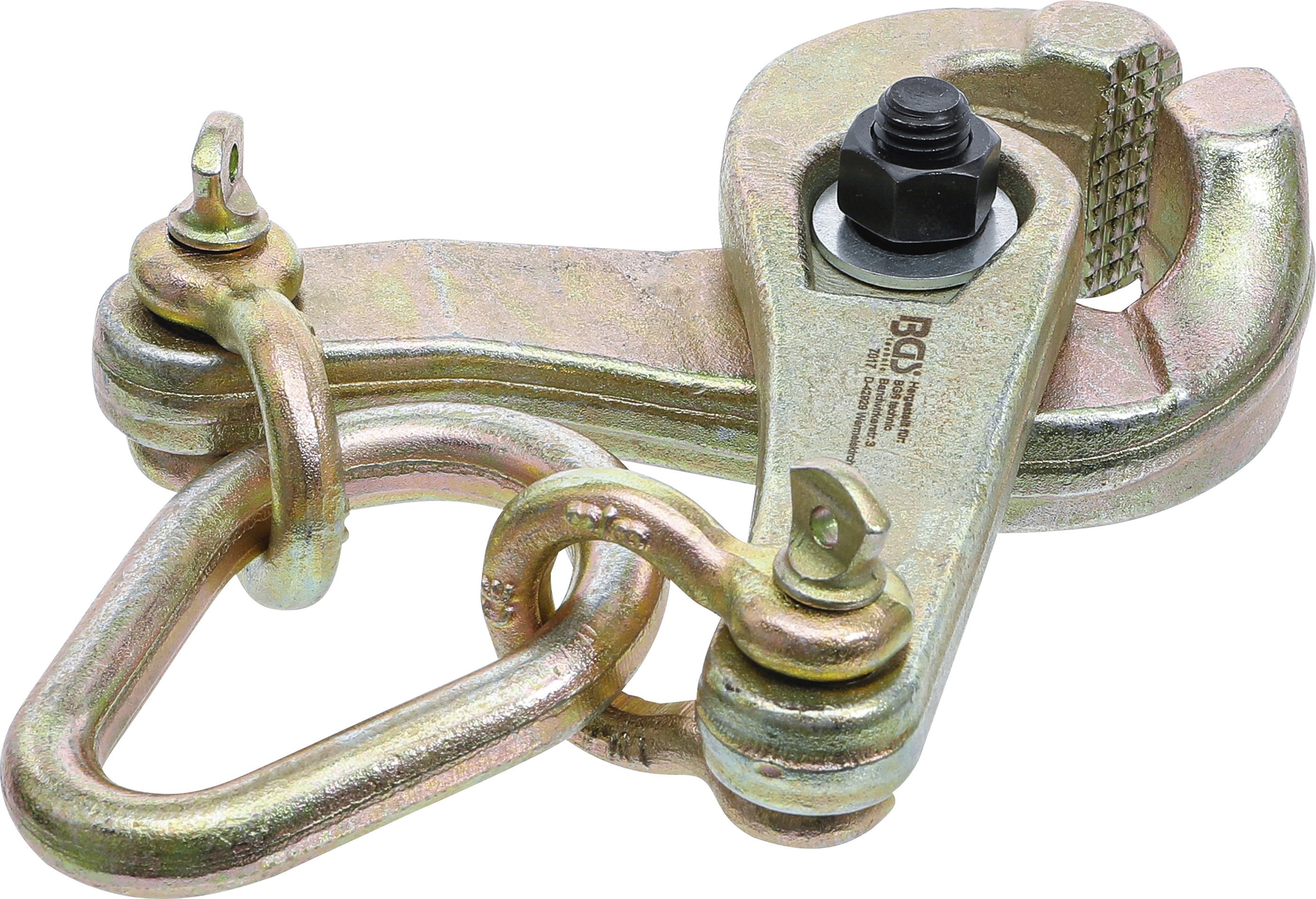 BGS Karosserie-Richtklemme | selbstschließend | eine Zugrichtung | max. 2 t