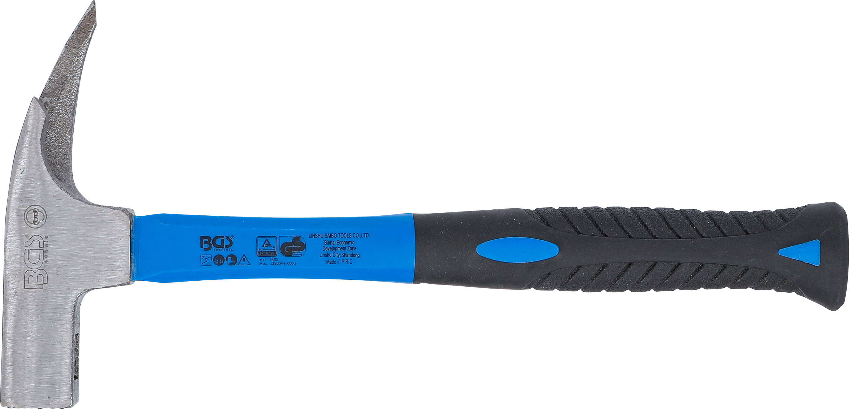 BGS Latthammer | DIN 7239 | Fiberglasstiel | 600 g