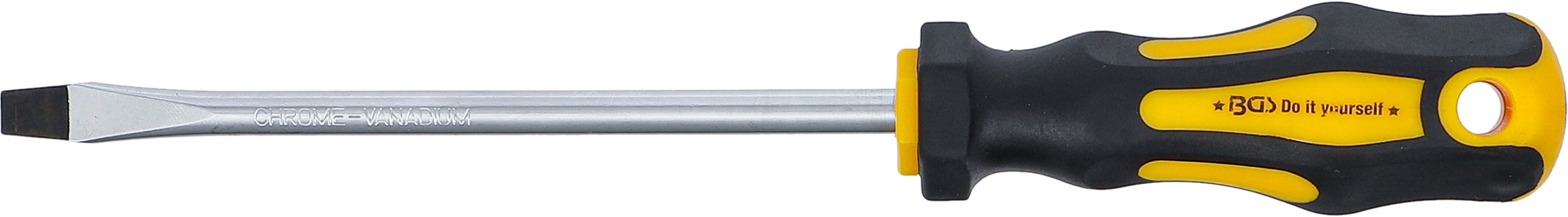 BGS Schraubendreher | Schlitz 8 mm | Klingenlänge 150 mm