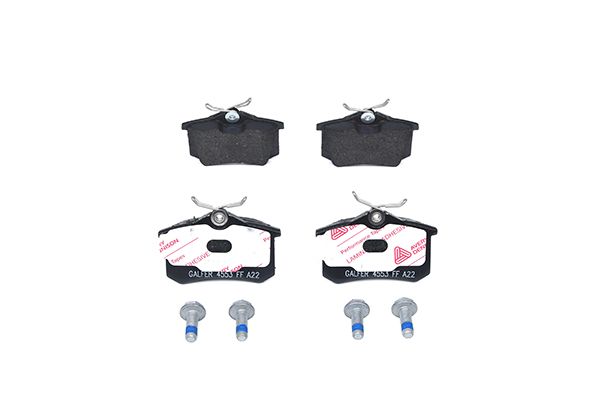 Bremsbelagsatz, Scheibenbremse