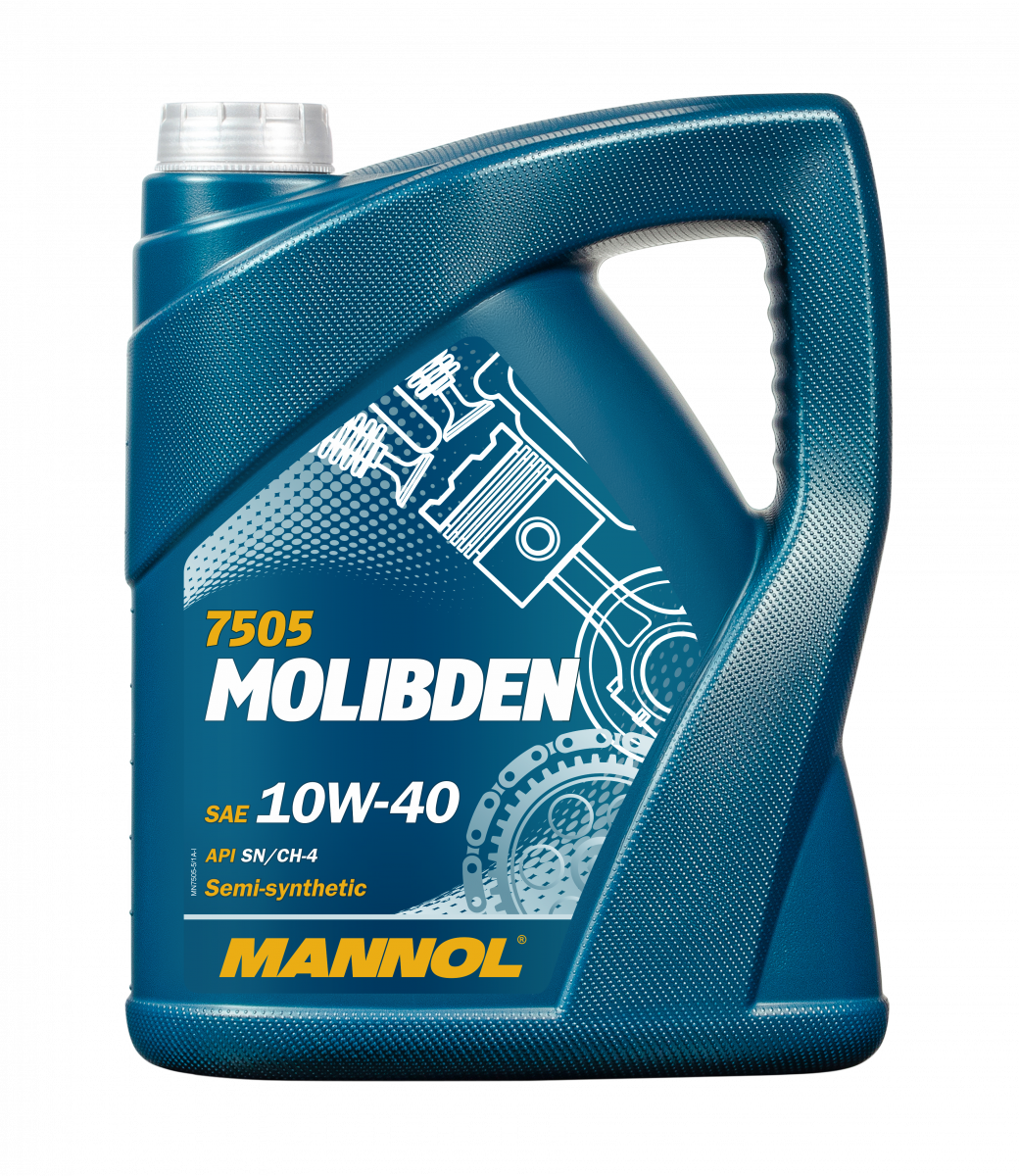 10W-40 Mannol 7505 Molibden Motoröl 5 Liter