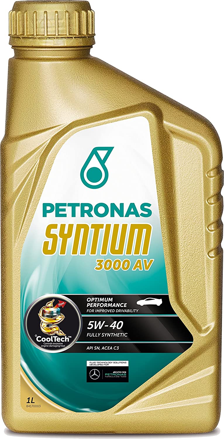 5W-40 Petronas Syntium 3000 AV Motoröl 1 Liter