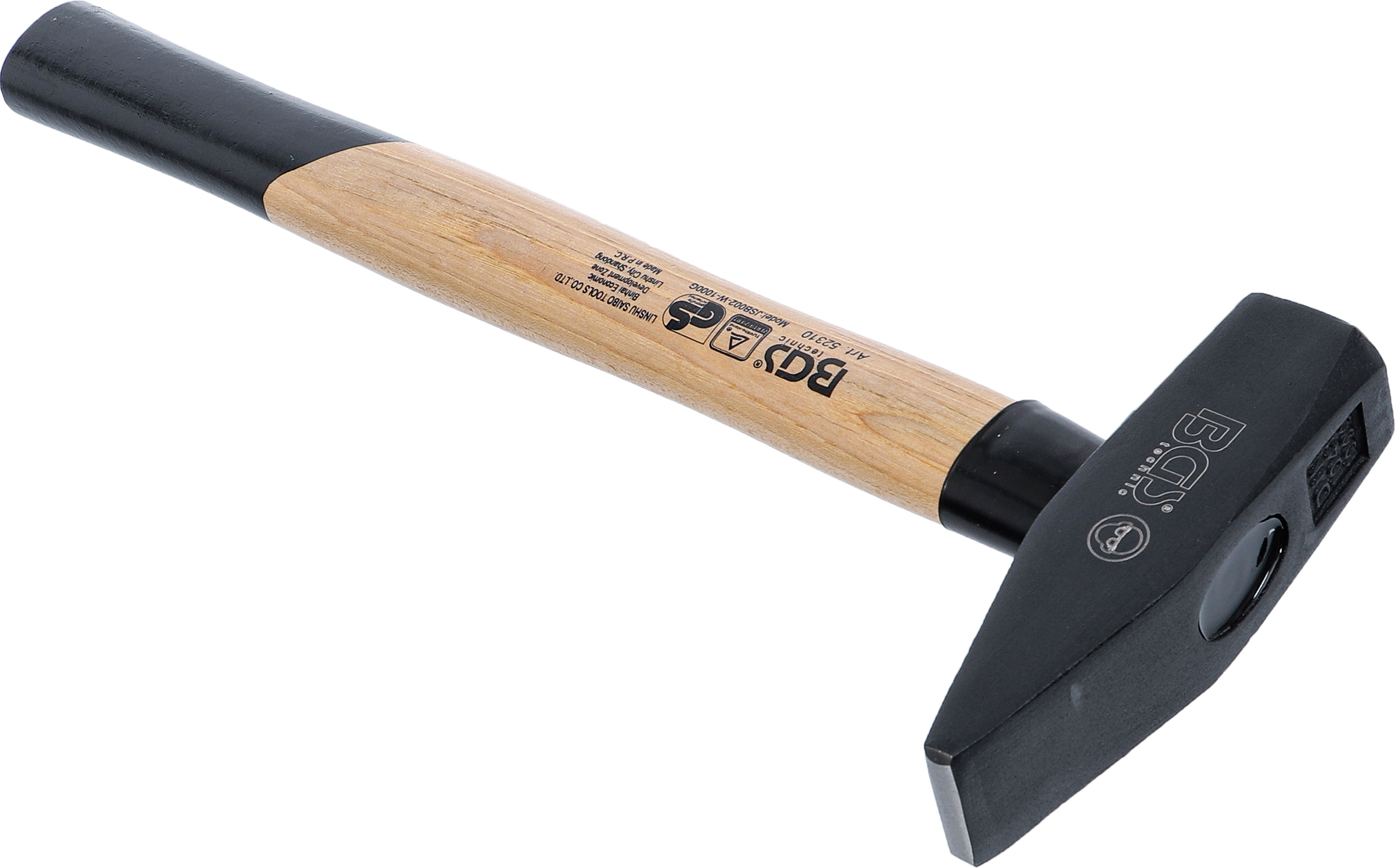 BGS Schlosserhammer | Hickory-Stiel | DIN 1041 | 1000 g