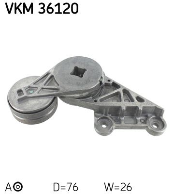 Riemenspanner, Keilrippenriemen