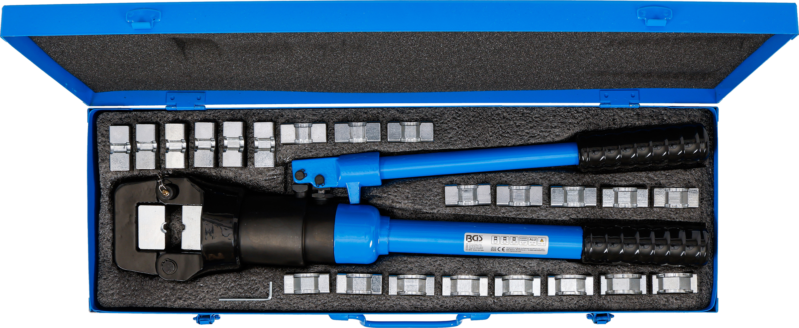 BGS Crimpzangen-Satz | hydraulisch | 16 - 400 mm²