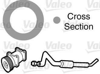 Dichtung, Kühlmittelrohrleitung