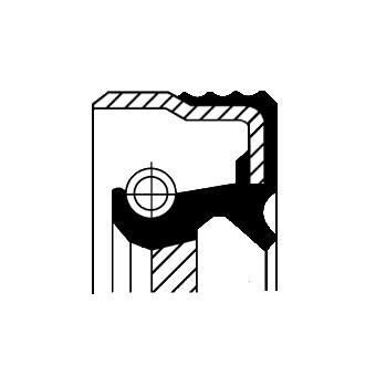 Wellendichtring, Kurbelwelle