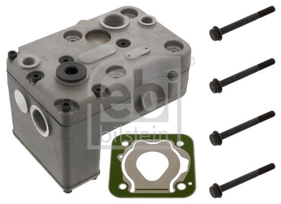 Zylinderkopf, Druckluftkompressor