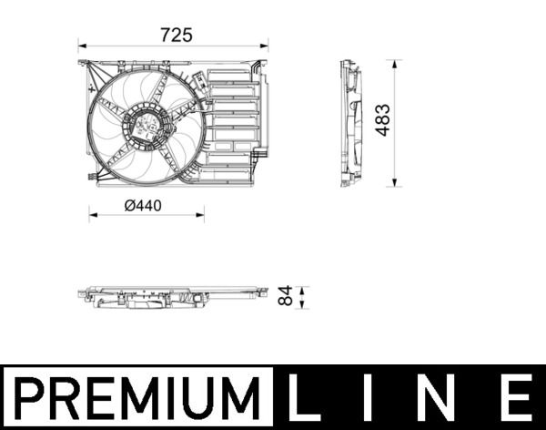 Lüfter, Motorkühlung