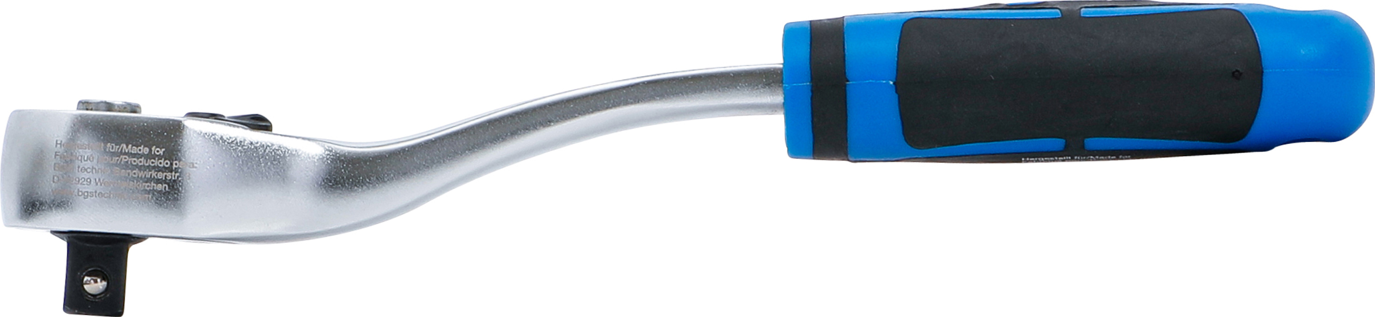 BGS Umschaltknarre | feinverzahnt | Abtrieb Außenvierkant 10 mm (3/8")