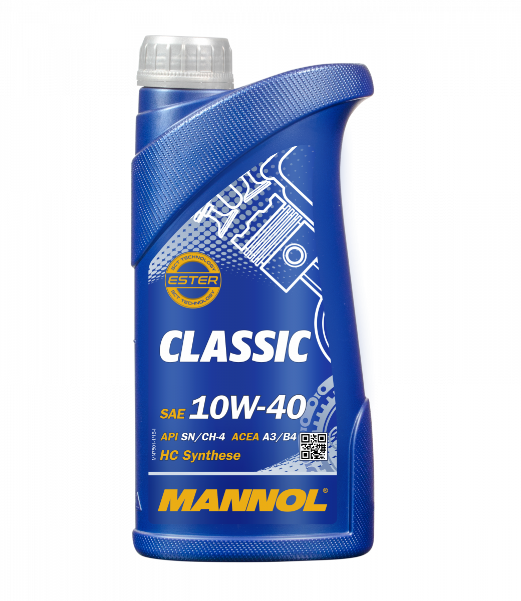 10W-40 Mannol 7501 Classic Motoröl 1 Liter