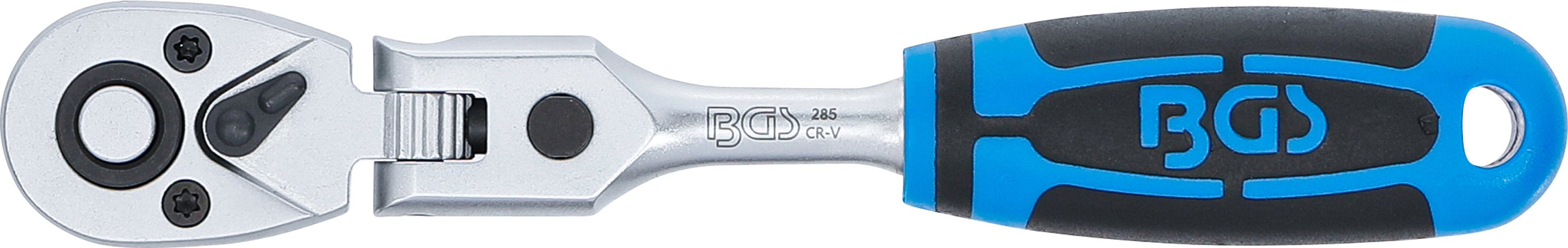 BGS Gelenkknarre, arretierbar | Abtrieb Außenvierkant 6,3 mm (1/4")