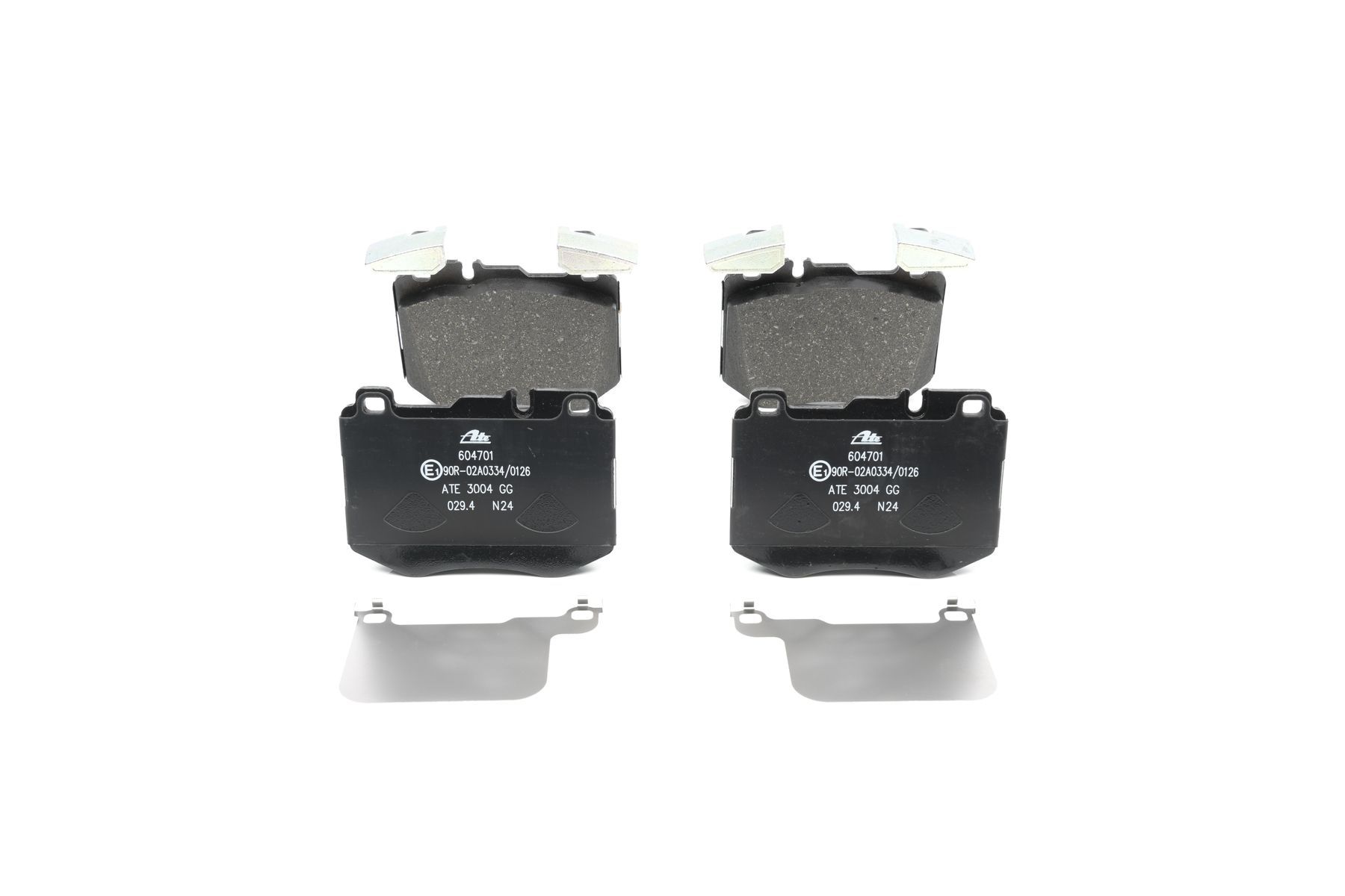 Bremsbelagsatz, Scheibenbremse