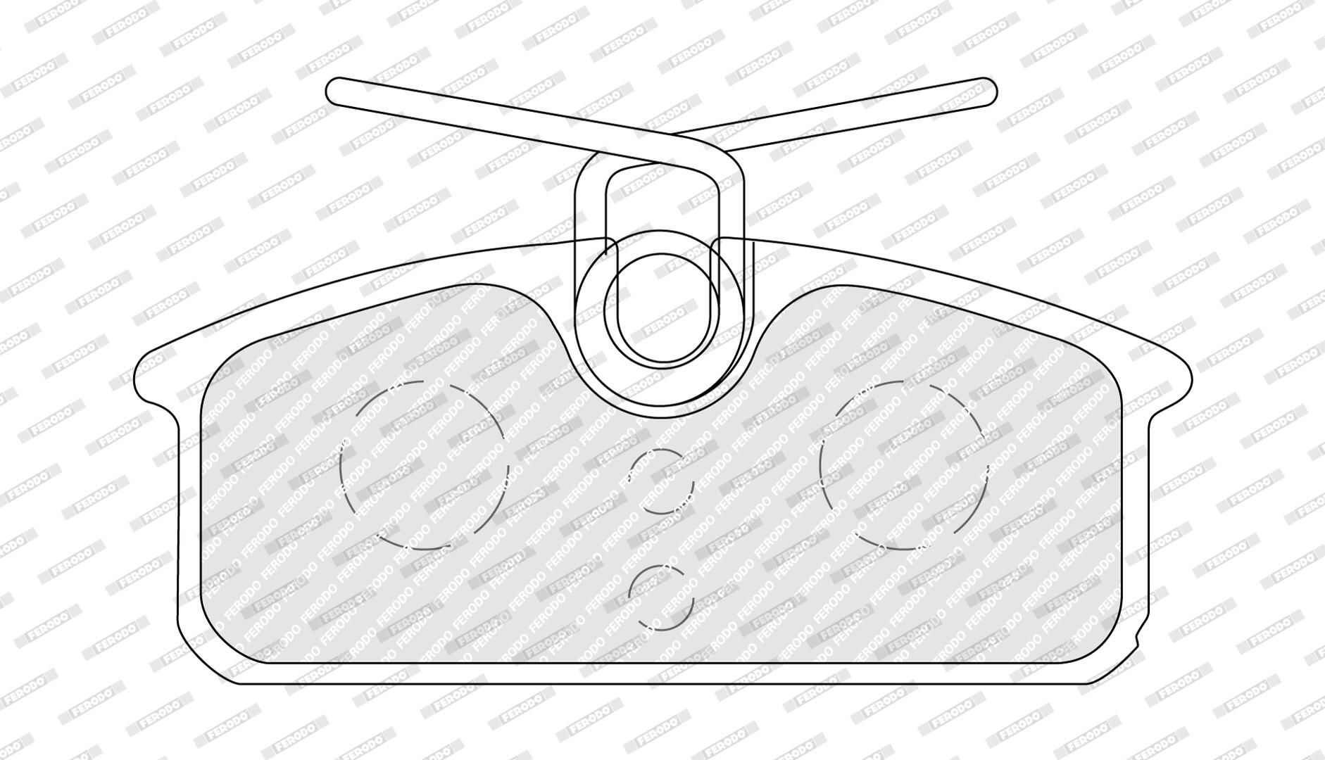 Bremsbelagsatz, Scheibenbremse