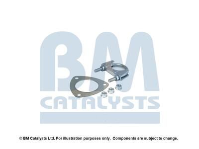 Montagesatz, Abgasrohr