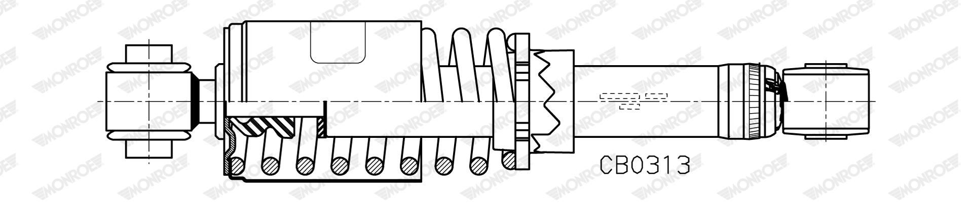 Dämpfer, Fahrerhauslagerung