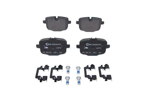 Bremsbelagsatz, Scheibenbremse