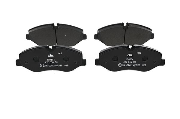 Bremsbelagsatz, Scheibenbremse