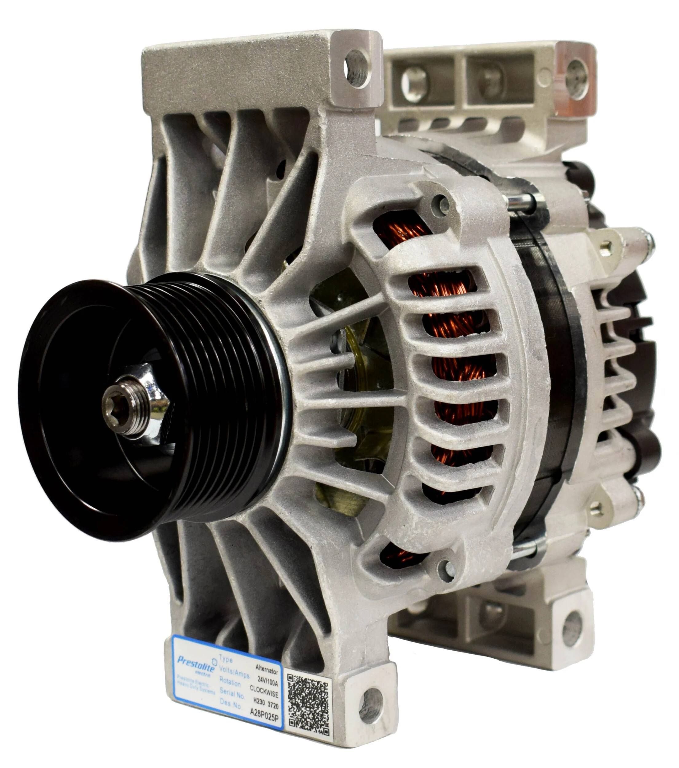 Generator “BOM-Prestolite 24 V, 100 A, mit Transistorregler ”