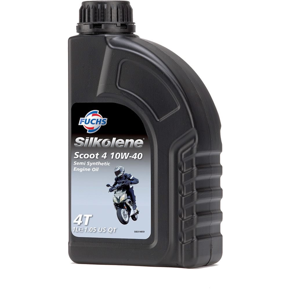 10W-40 Fuchs Silkolene Scoot 4 Motoröl Viertaktmotor 1 Liter