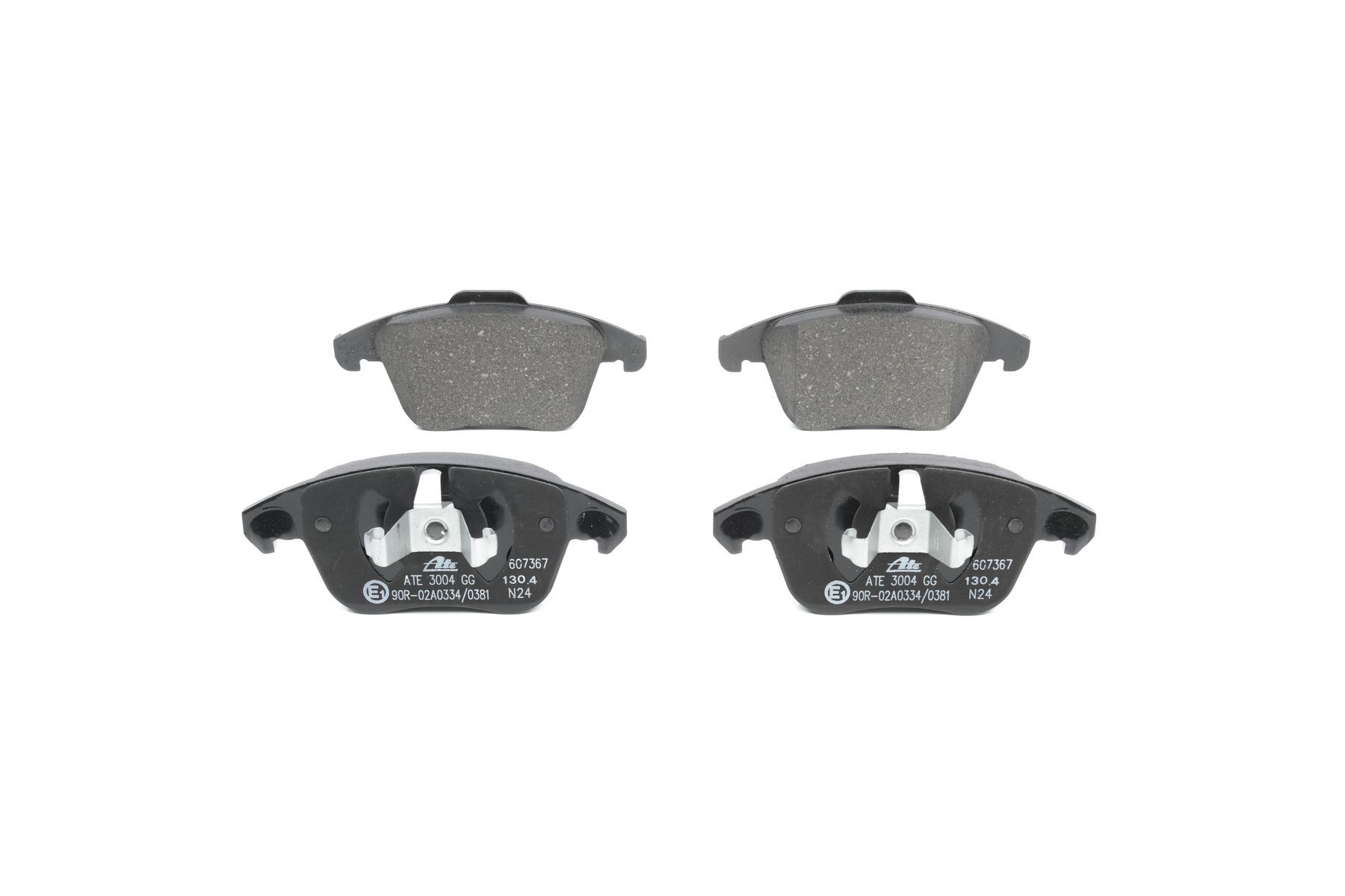 Bremsbelagsatz, Scheibenbremse